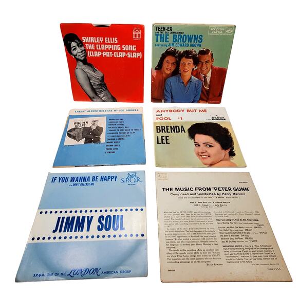 Junk Lot of 20 Vinyl Records 45 rpm 2 8 Tracks Variety Mixed Media Artists Music - Picture 11 of 16